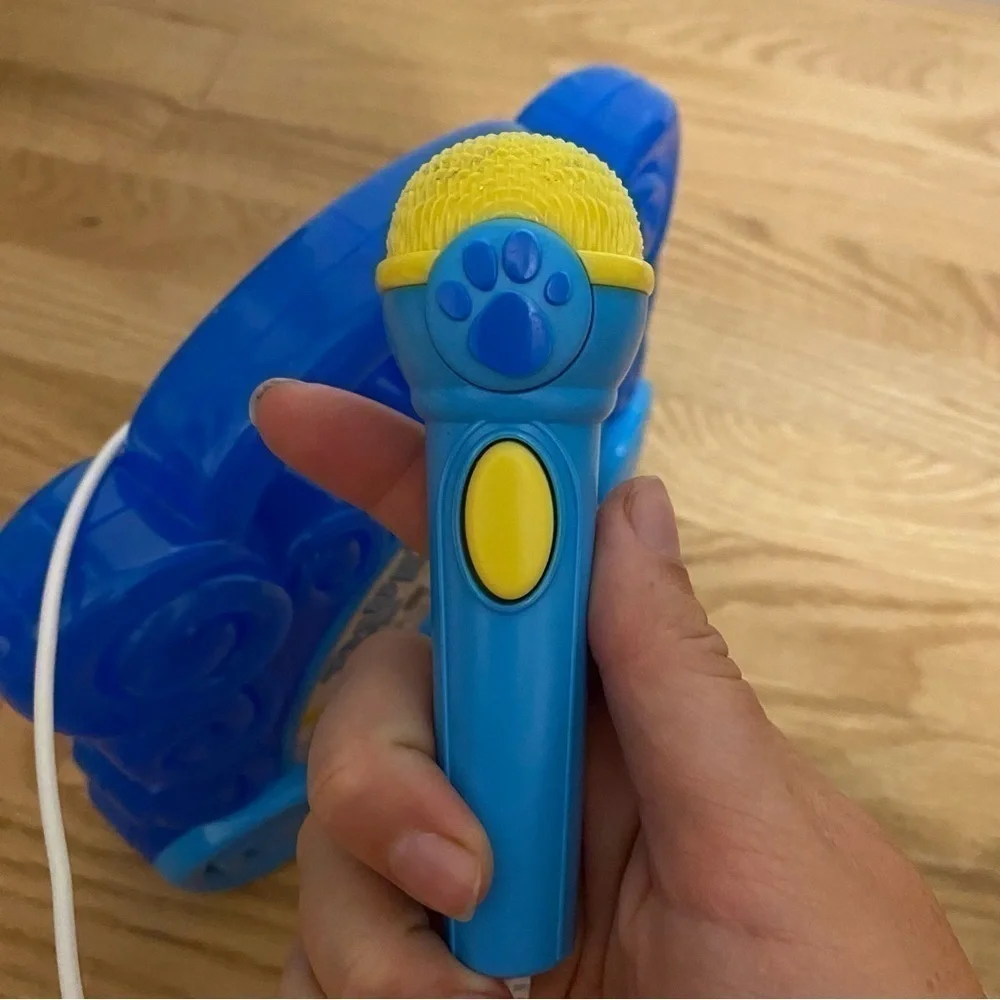 Blue’s Clues Musical Boombox Karaoke Toy Nickelodeon Blue Dog Kids Toy